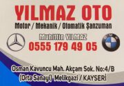 Kayseri Yılmaz Oto